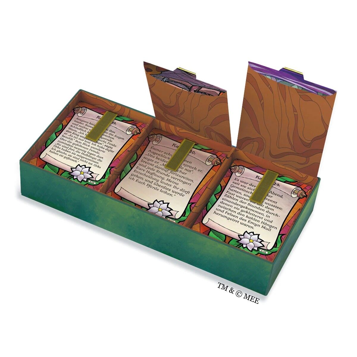 Der Herr der Ringe: Die zwei Türme - Das Stichspiel Asmodee GmbH Spielmaterial