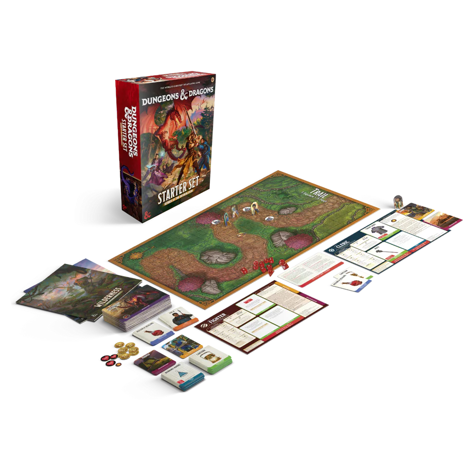 Dungeons & Dragons Starter Set: Helden der Grenzlande Wizards of the Coast Spielmaterial
