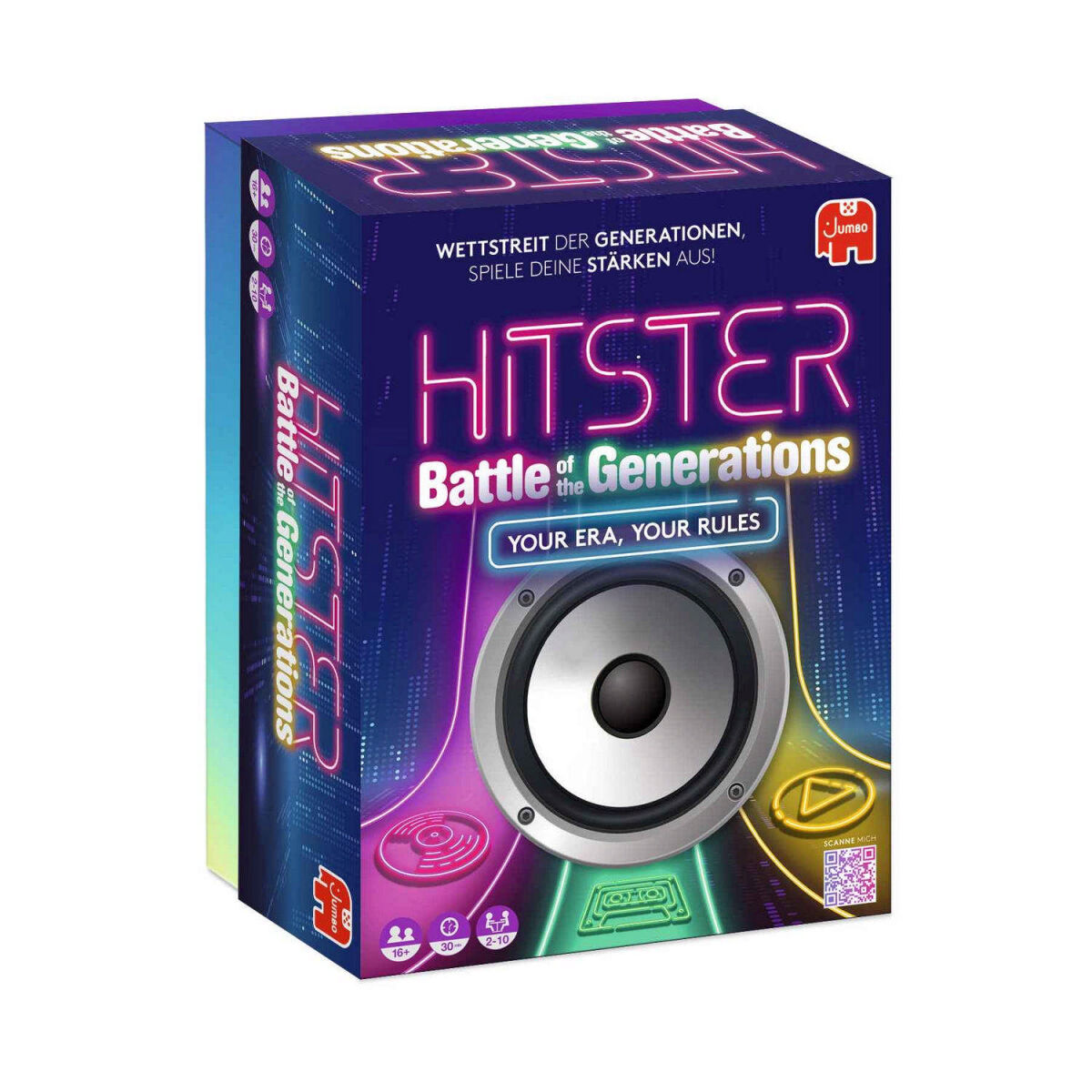 Hitster: Battle of Generations Jumbo Spiele Cover vorne