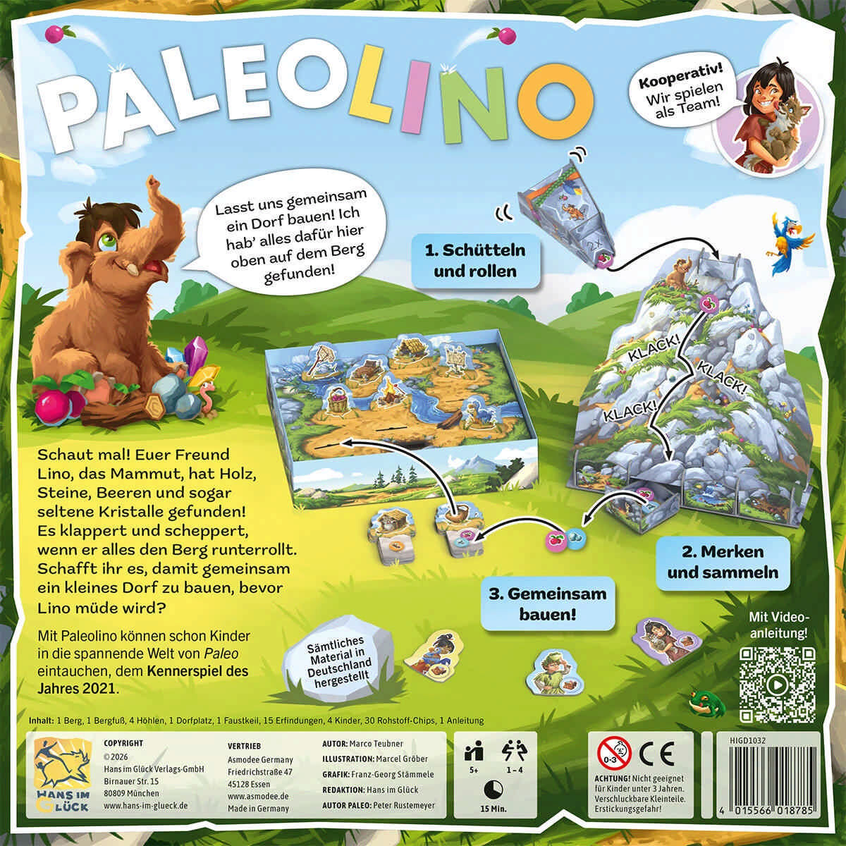Paleolino Hans im Glück Verlags-GmbH Cover hinten