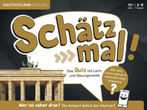 Schätz mal - Deutschland Edition Schätz mal Verlag Cover vorne