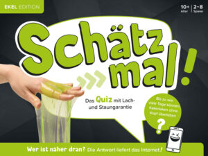 Schätz mal - Ekel Edition Schätz mal Verlag Cover vorne