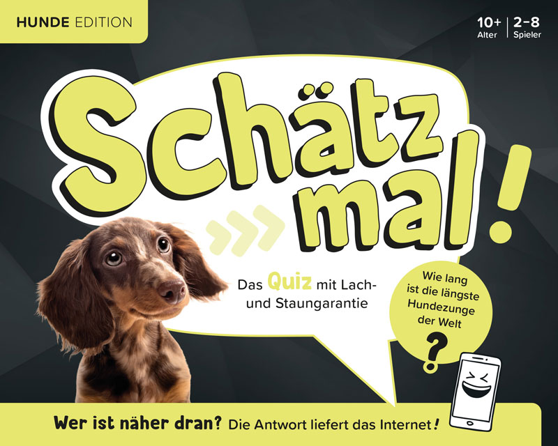 Schätz mal - Hunde Edition Schätz mal Verlag Cover vorne