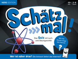Schätz mal - Nerd Edition Schätz mal Verlag Cover vorne