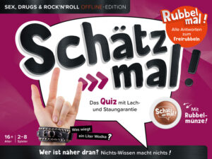 Schätz mal - Sex Drugs & Rockn Roll Schätz mal Verlag Cover vorne