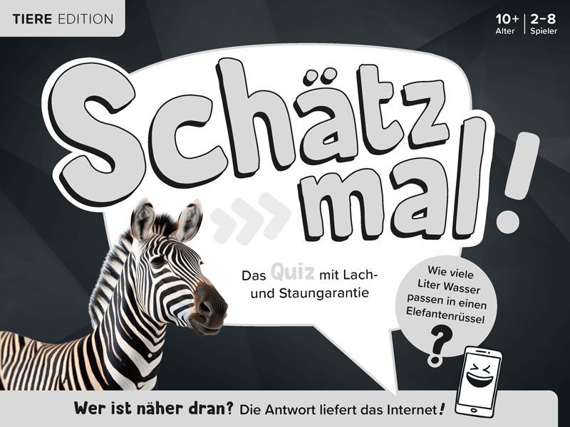 Schätz mal - Tiere Edition Schätz mal Verlag Cover vorne