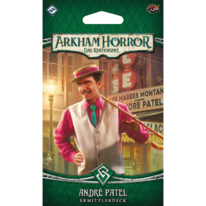 Arkham Horror LCG - André Patel Asmodee GmbH Cover vorne