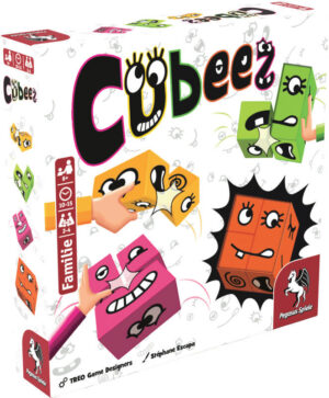 Cubeez Pegasus Spiele Cover vorne