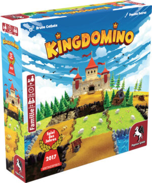 Kingdomino 2026 Pegasus Spiele Cover vorne