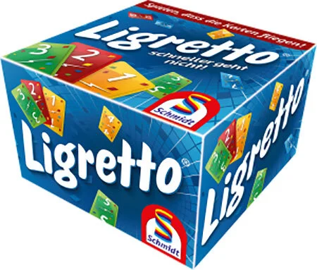 Ligretto blau Schmidt Spiele Cover vorne
