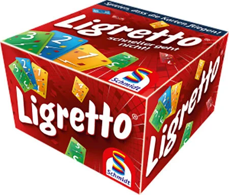 Ligretto rot Schmitz Spiele Cover vorne