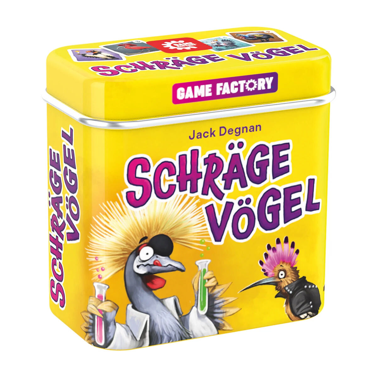 Schräge Vögel Game Factory Cover vorne