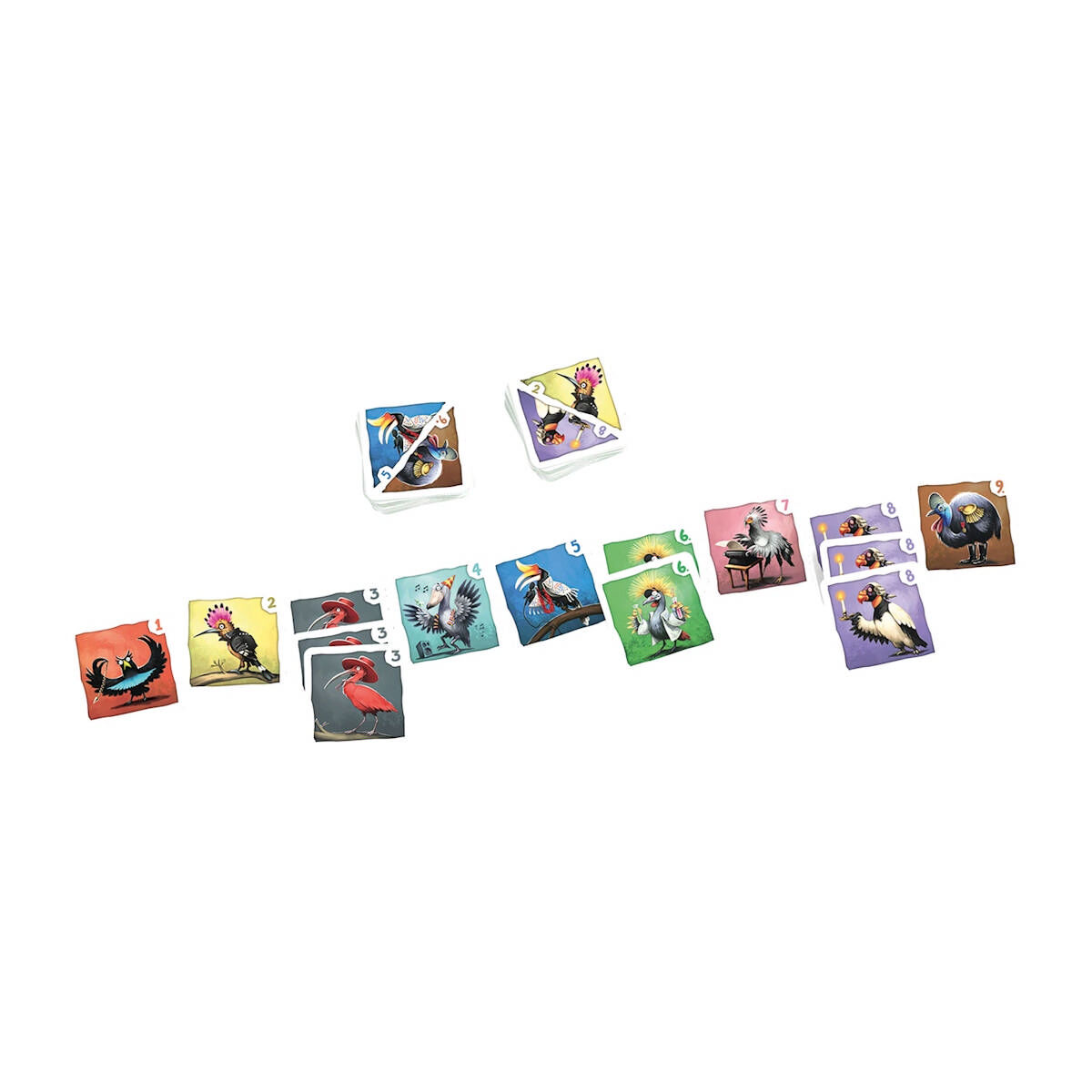 Schräge Vögel Game Factory Spielmaterial