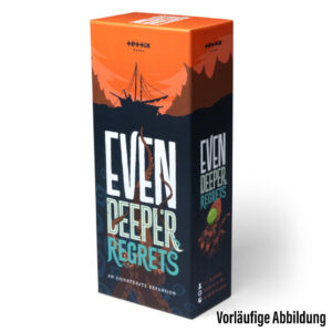 Deep Regrets - Even deeper Regrets Boardgame Circus Cover vorne