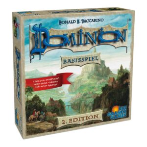 Dominion Rio Grande Games Cover vorne