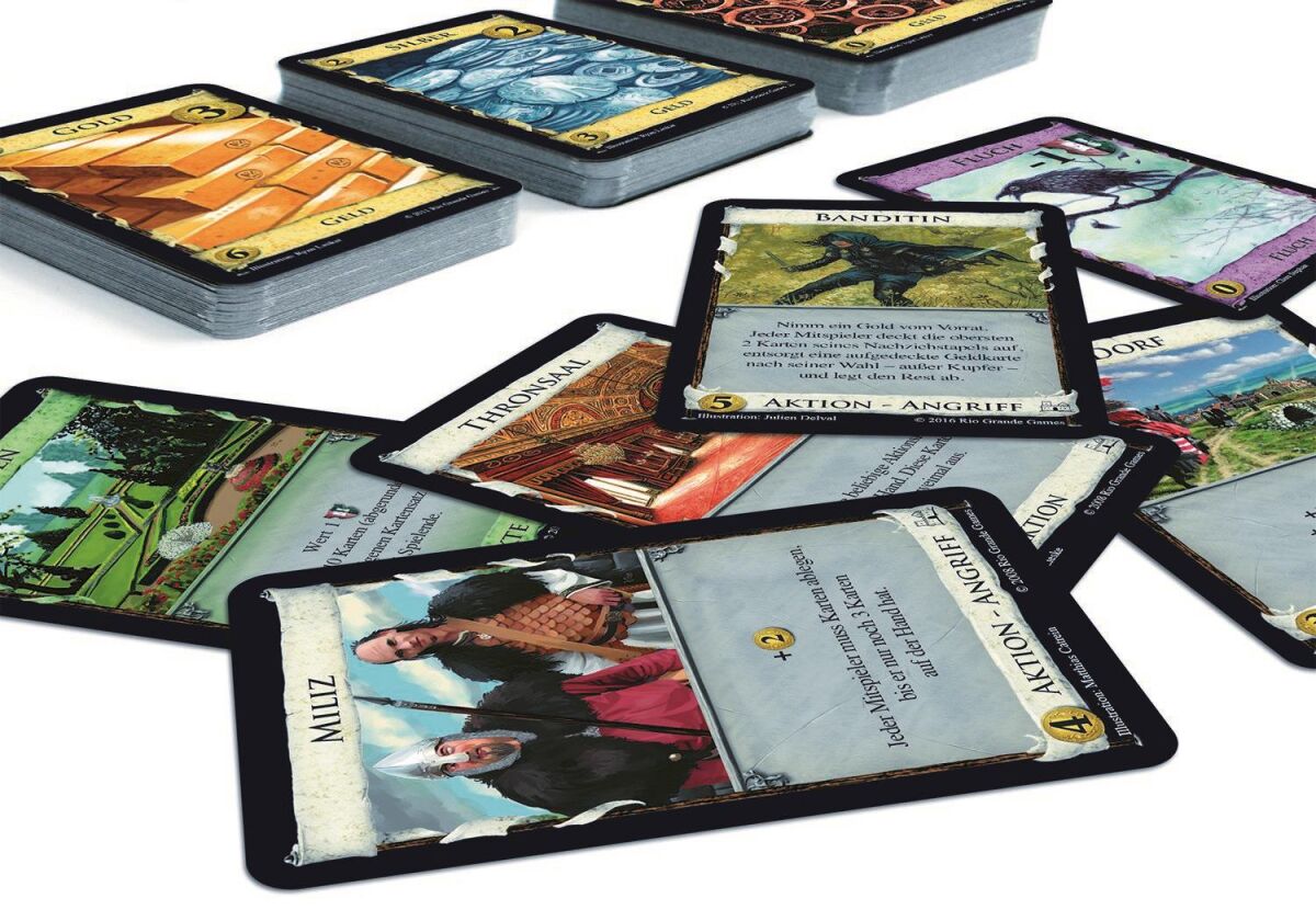 Dominion Rio Grande Games Spielmaterial