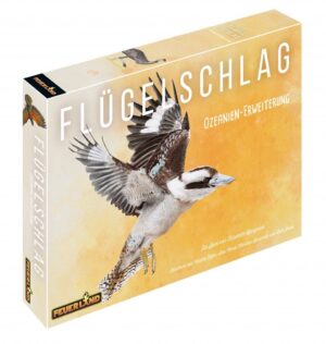 Flügelschlag - Ozeanien-Erweiterung Feuerland Spiele Cover vorne