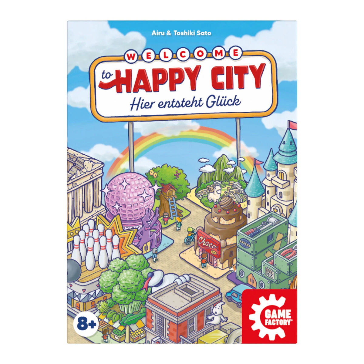 Happy City Game Factory Cover vorne