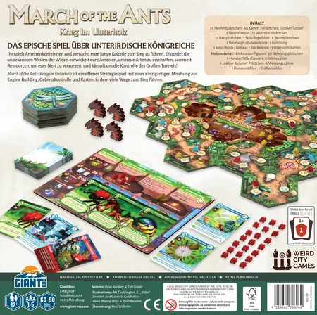 March of the Ants Giant Roc Cover hinten