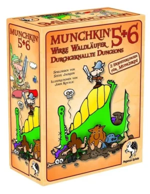 Munchkin 5 + 6 + 6,5 Pegasus Spiele GmbH Cover vorne