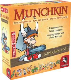Munchkin - Fantasy - Super-Mega-Set Cover vorne