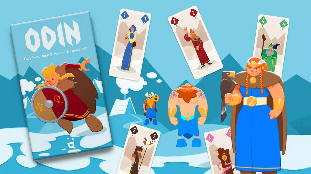 Odin Helvetiq Spielmaterial