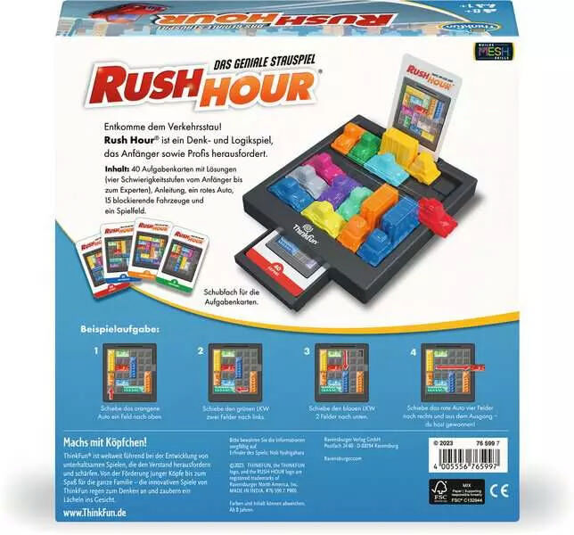 Rush Hour Ravensburger Cover hinten