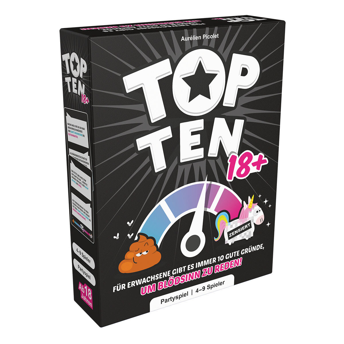 Top 10 - 18+ Asmodee GmbH Cover vorne