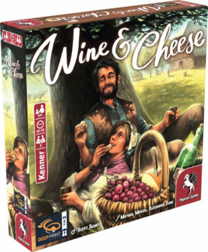 Wine & Cheese Pegasus Spiele GmbH Cover vorne