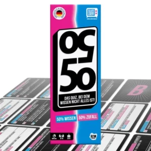 50/50 - Das Quizspiel ATM Gaming Cover vorne