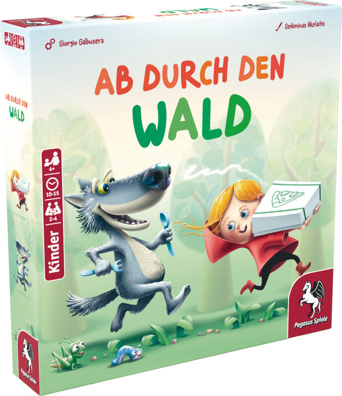 Ab durch den Wald Pegasus Spiele GmbH Cover vorne