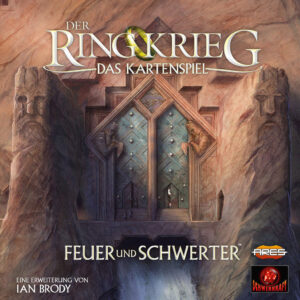 Der Ringkrieg - Das Kartenspiel - Feuer und Schwerter Schwerkraftverlag Cover vorne
