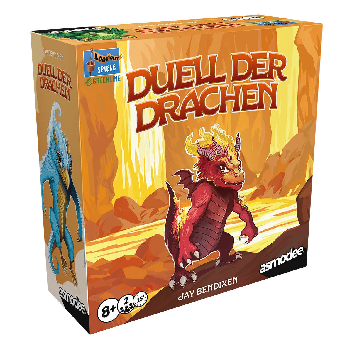 Duell der Drachen Lookout Spiele Cover vorne