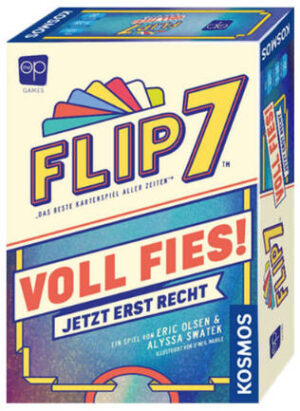 Flip 7 - Voll fies Kosmos Verlag Cover vorne