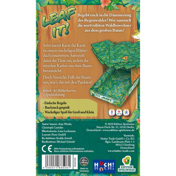 Leaf it! Edition Spielwiese Cover hinten
