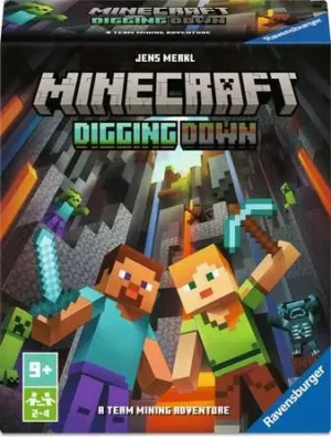 Minecraft - Digging Down Ravensburger Cover vorne