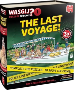Wasgij - Piece of Evidence 1 - Die letzte Reise Jumbo Cover vorne