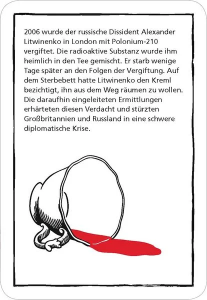 Black Stories - Dark London Moses Verlag Spielmaterial
