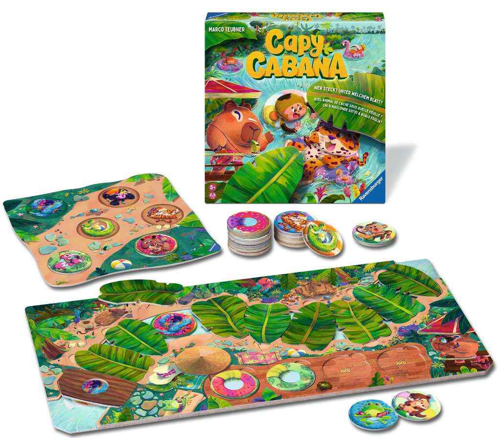 Capy Cabana Ravensburger Verlag Spielmaterial