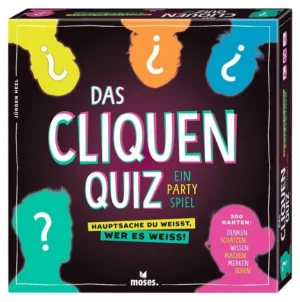 Das Cliquenquiz Moses Verlag Cover vorne