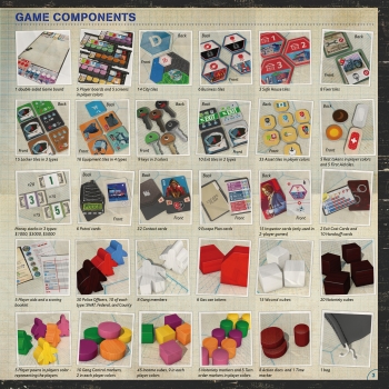 Escape Plan Eagle-Gryphon Games Spielmaterial