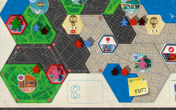 Escape Plan Eagle-Gryphon Games Spielmaterial