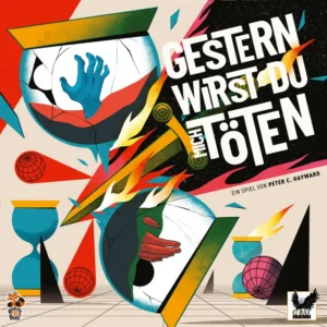 Gestern wirst du mich töten Corax Games Cover vorne