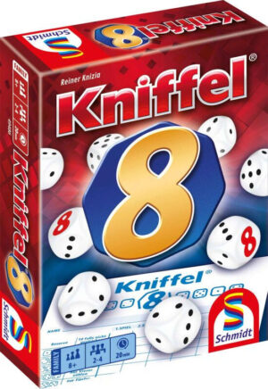 Kniffel 8 Schmidt Spiele Cover vorne