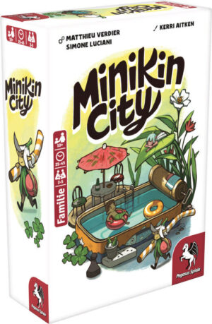 Minikin City Pegasus Spiele Cover vorne