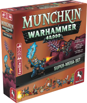 Munchkin - Warhemmer 40K - Super Mega Set Pegasus Spiele GmbH Cover vorne