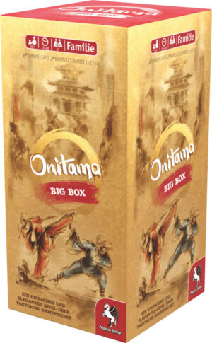 Onitama - Big Box Pegasus Spiele Cover vorne