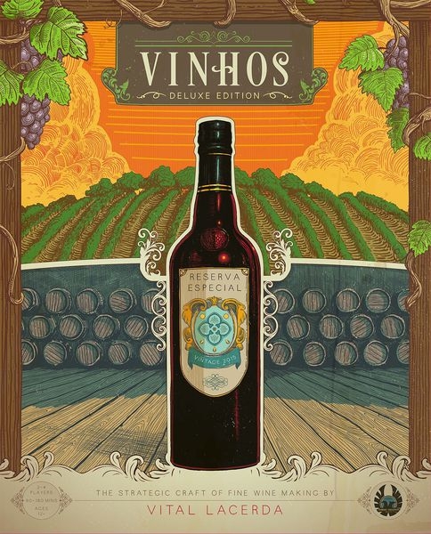 Vinhos - Deluxe Edition Eagle-Gryphon Games Cover vorne