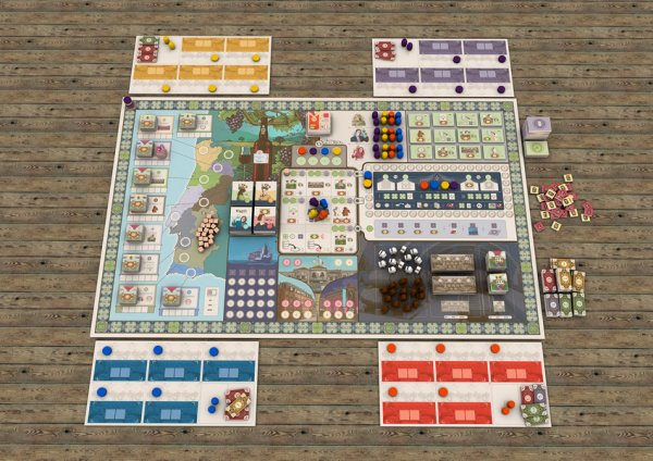 Vinhos - Deluxe Edition Eagle-Gryphon Games Spielmaterial