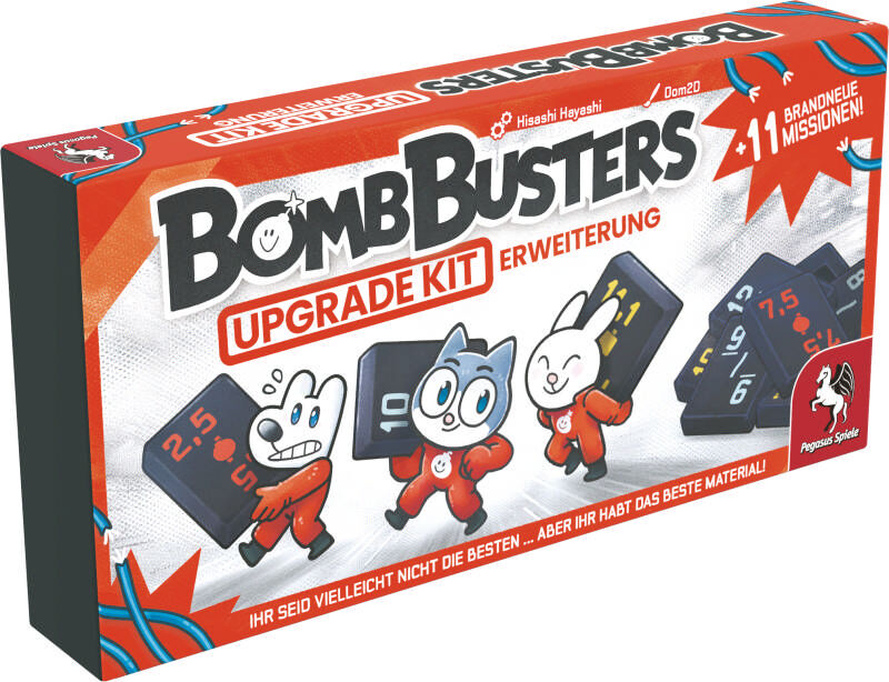 Bomb Busters - Upgrade Kit Pegasus Spiele GmbH Cover vorne